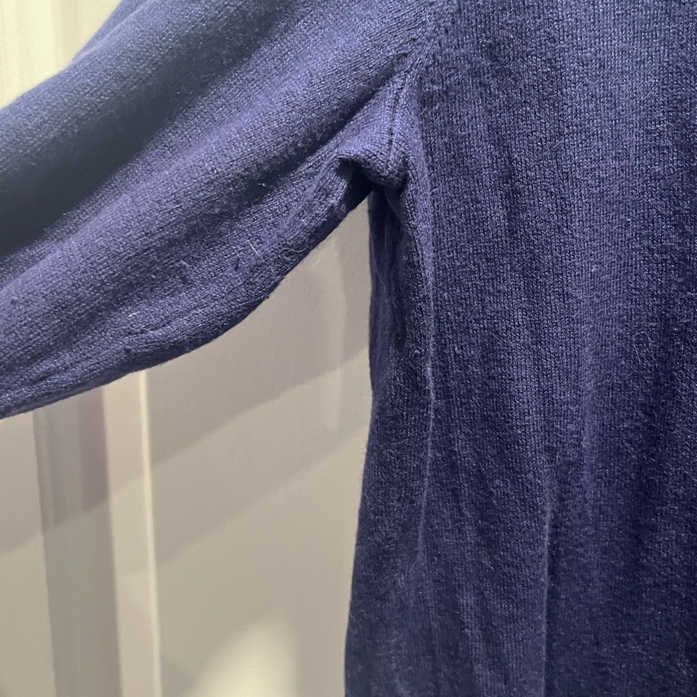 Kate Spade Women's Navy Cardigan with Bow Detail - Size L - Picture 9 of 16